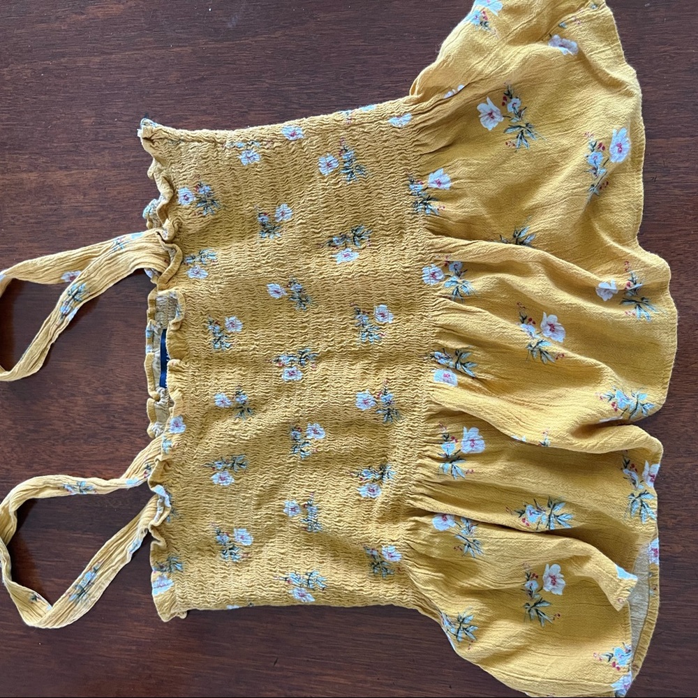 Yellow AE top.